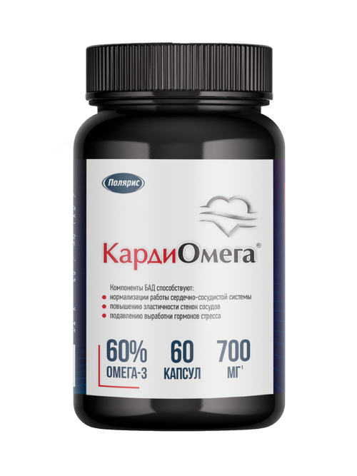 КардиОмега 60%, банка №60