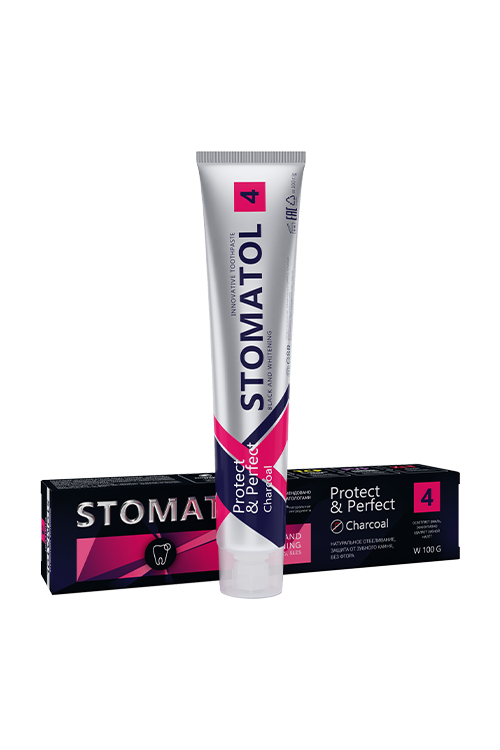 З/паста STOMATOL Charcoal, 100 г