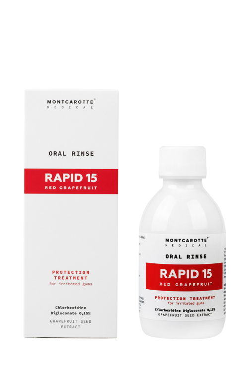 Ополаскиватель для полости рта РАПИД 15 Красный Грейпфрут,200 мл