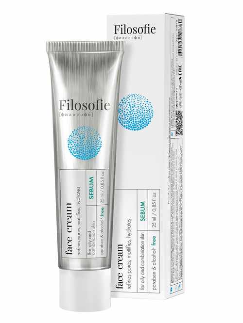 Крем Filosofie Sebum face против несоверш д/жирной/комбинир кожи д/лица, 25 мл