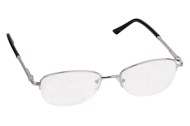 Очки AiRstyle КС-7490 корригирующие металл серебро (диоптрия +2,5)