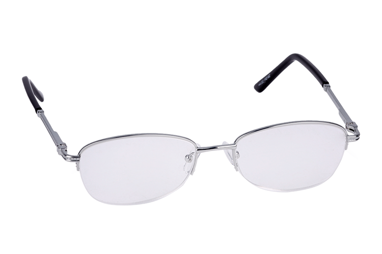 Очки AiRstyle КС-7490 корригирующие металл серебро (диоптрия +3,25)