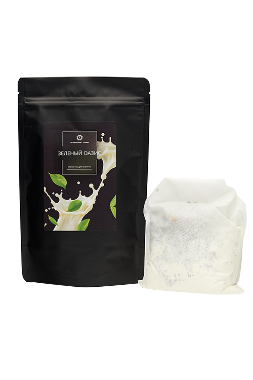 Правильные травы - Молочко для ванны Зеленый оазис225 гр