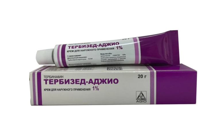 

Тербизед-Аджио 1%, 20 г, крем для наружного применения