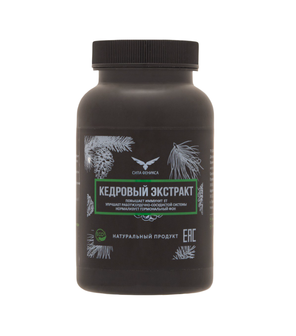 Кедровый экстракт, СИЛА ФЕНИКСА, 290 гр