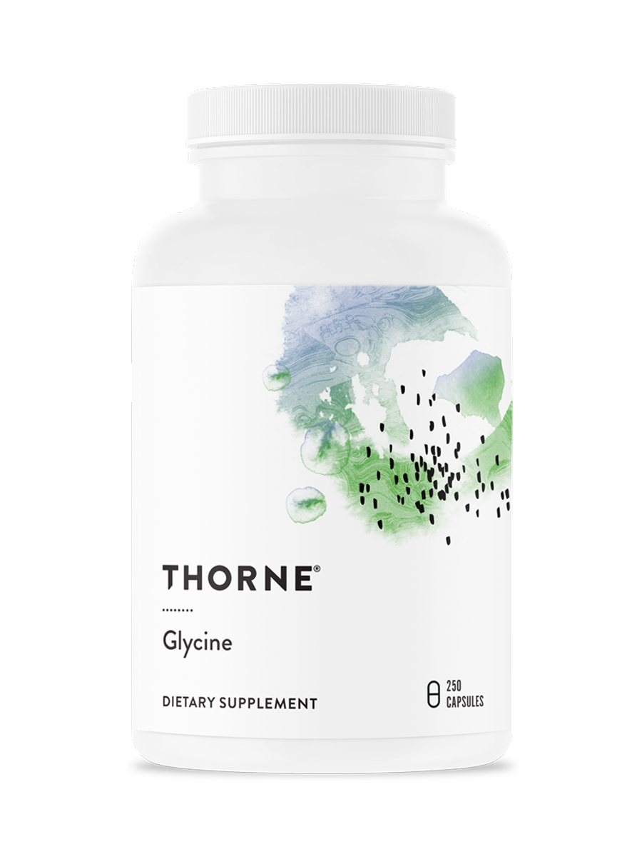 Глицин 500 мг, SA512, Thorne Research, 250 капсул