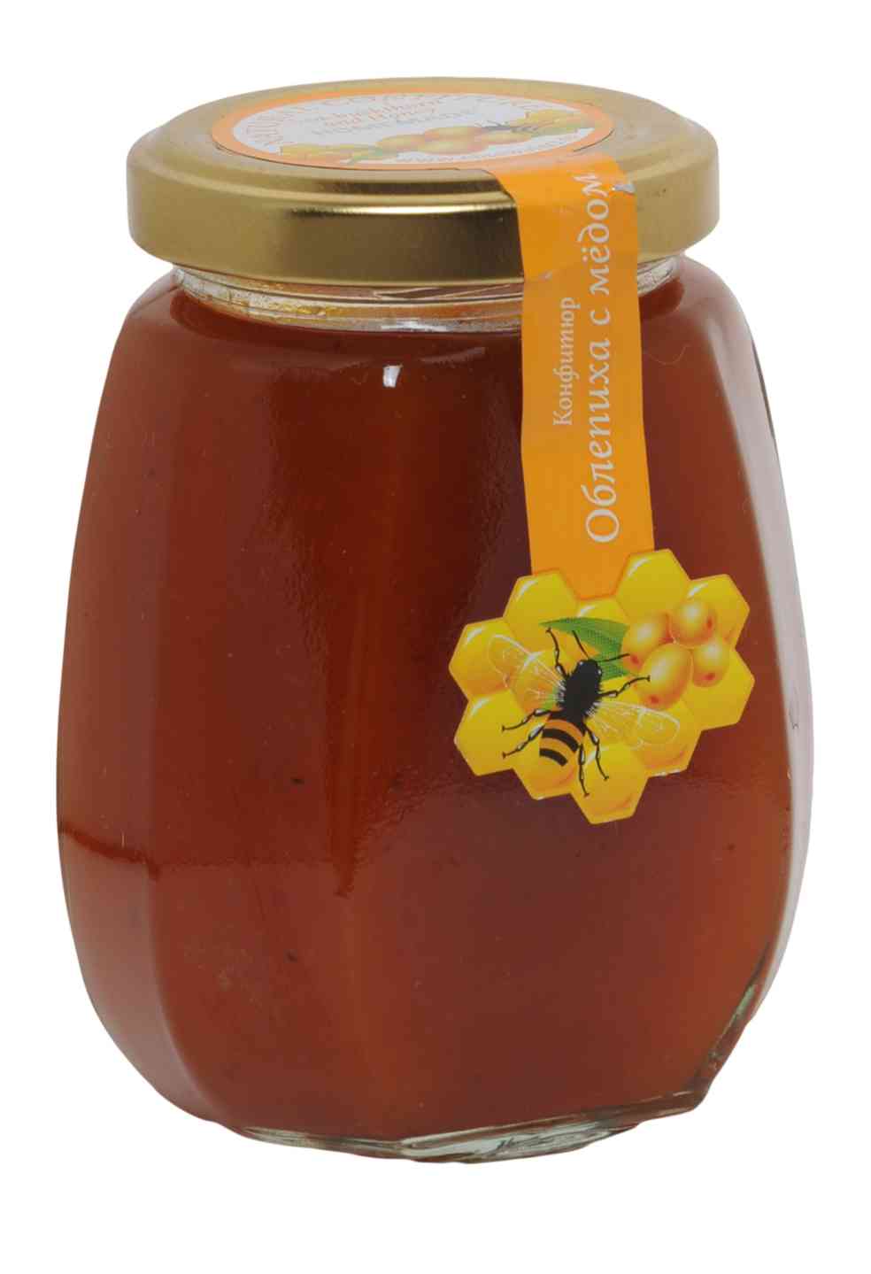 Конфитюр Облепиха с Медом Царь Берендей, 220 гр.