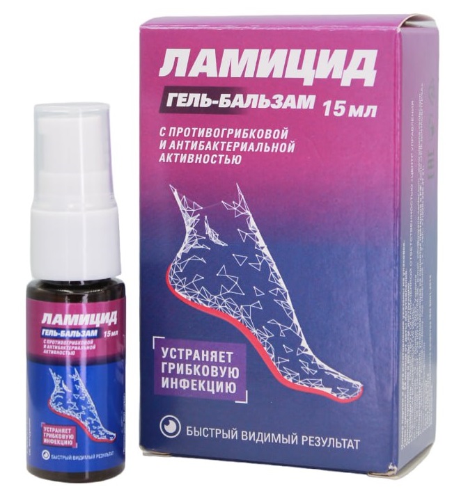 

Гель-бальзам «Ламицид» Green Label (15 мл)-гель