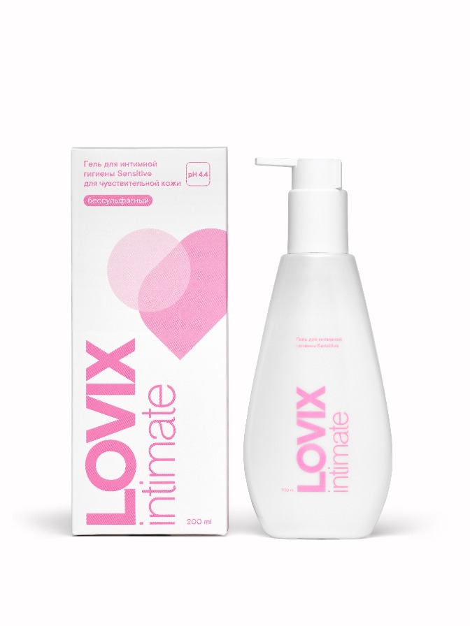 

Гель для интимной гигиены LOVIX Sensitive для чувствительной кожи