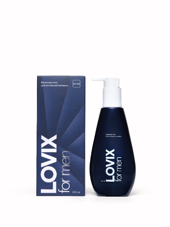 Мужской гель для интимной гигиены 200 мл LOVIX for Men