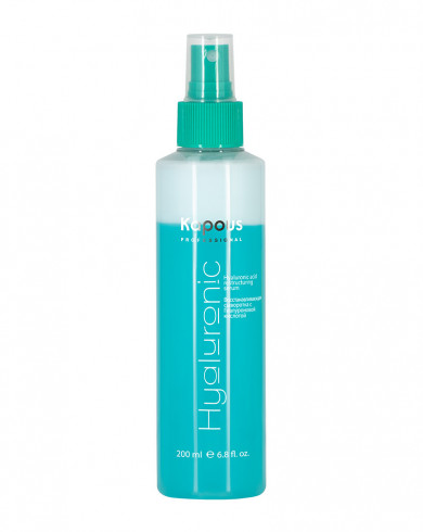 Kapous Professional Hyaluronic Acid Сыворотка для волос, восстанавливающая, с гиалуроновой кислотой, 200 мл