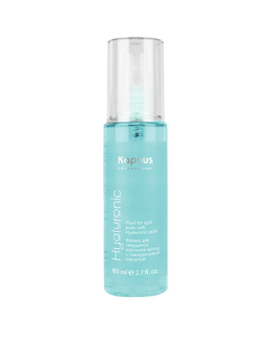 Kapous Professional Hyaluronic Acid Флюид для секущихся кончиков волос, с гиалуроновой кислотой, 80