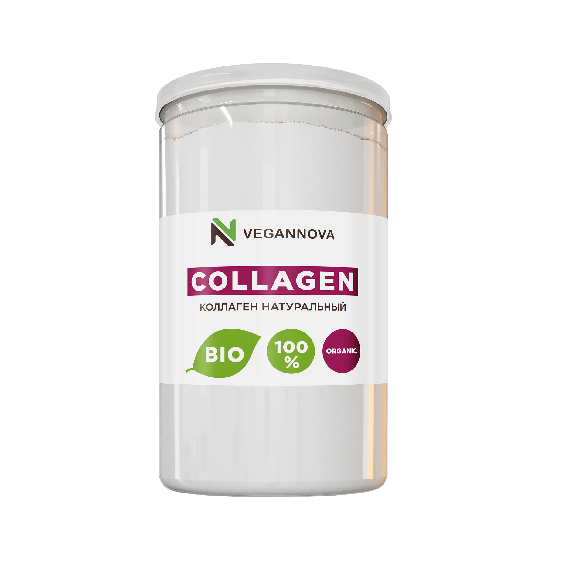 VeganNova Коллаген порошок Collagen 1 и 3 типа - 350 г
