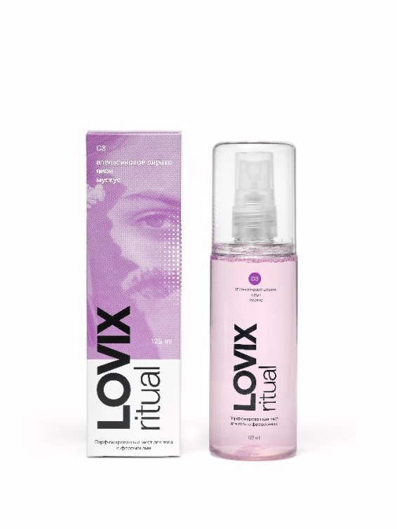 Парфюмированный мист для тела с феромонами LOVIX 03