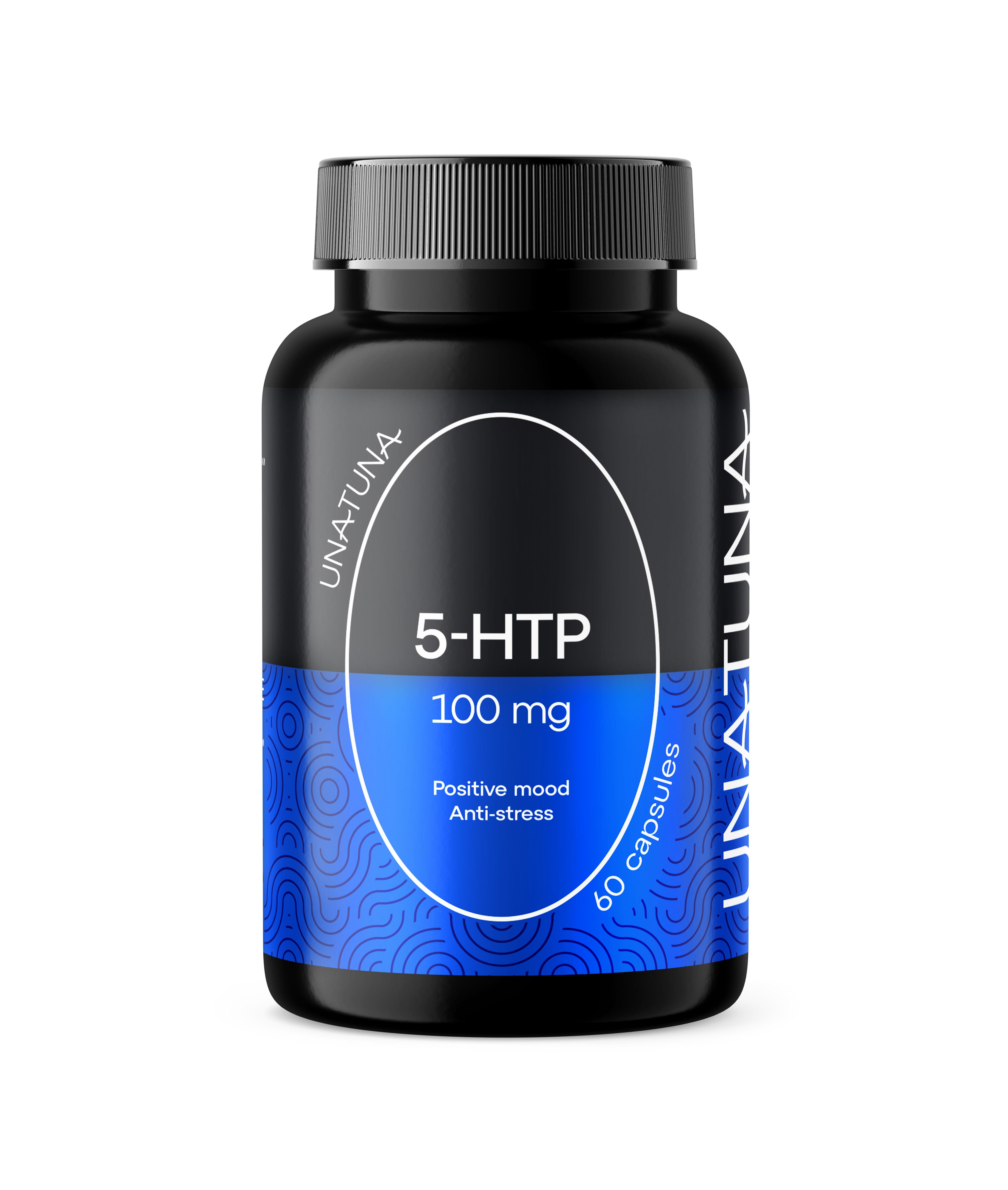 5-HTP (5-ГИДРОКСИТРИПТОФАН) , 60 капсул UNATUNA
