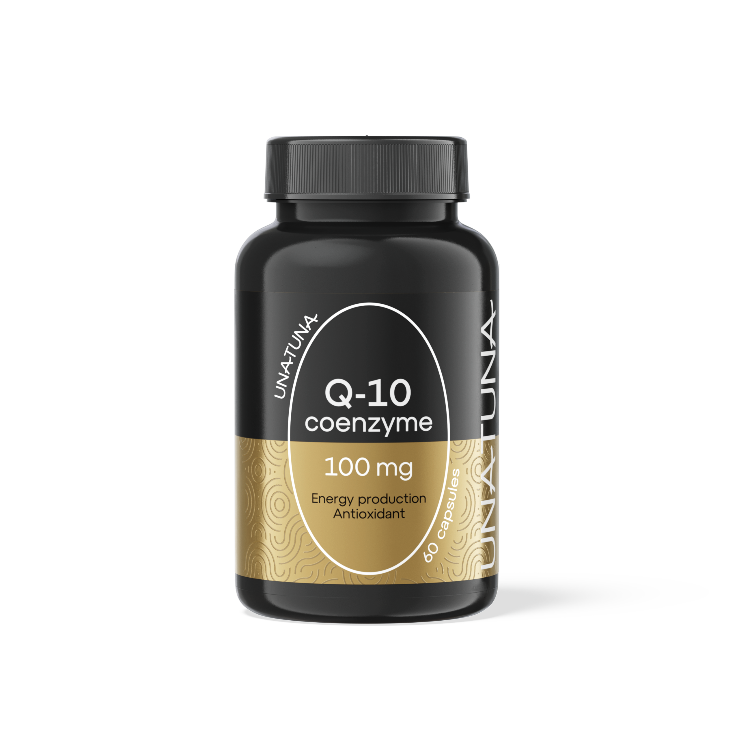Коэнзим Q10 капсулированный, 60 капсул UNATUNA