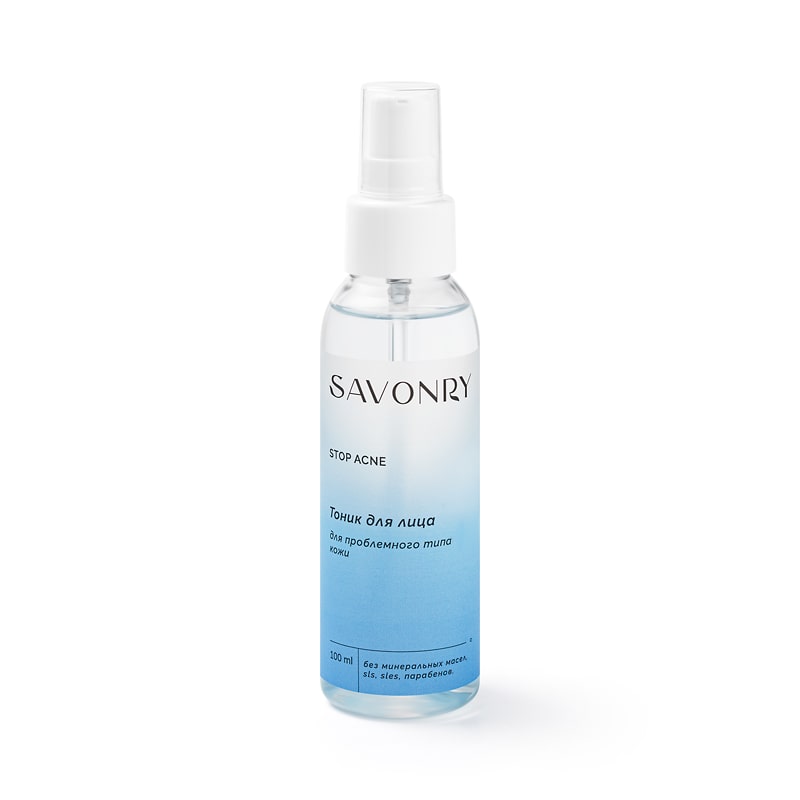 Тоник STOP ACNE Savonry 100мл