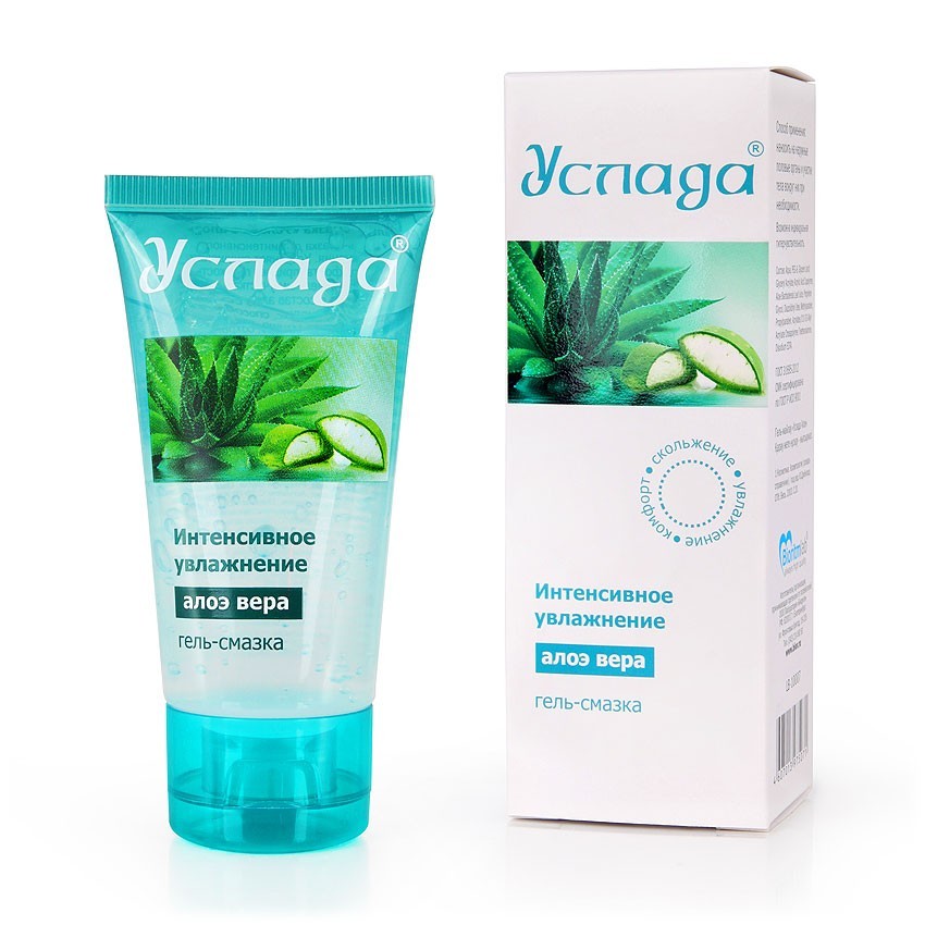 Гель-смазка УСЛАДА с алоэ 60 г