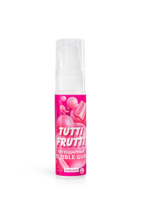 Интимный гель TUTTI-FRUTTI BUBBLE GUM 30 г