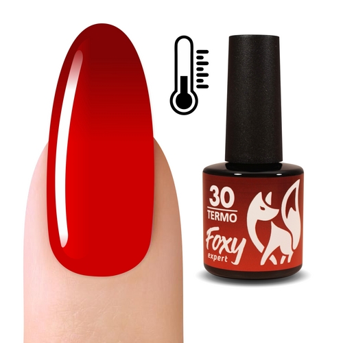 Гель-лак FOXY EXPERT TERMO д/ногтей N30 8 г, (4673722813867)