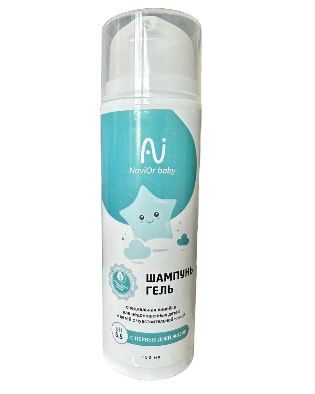 

Шампунь Эмолент NaviOr baby для детей с реактивной кожей 0+, 150 мл