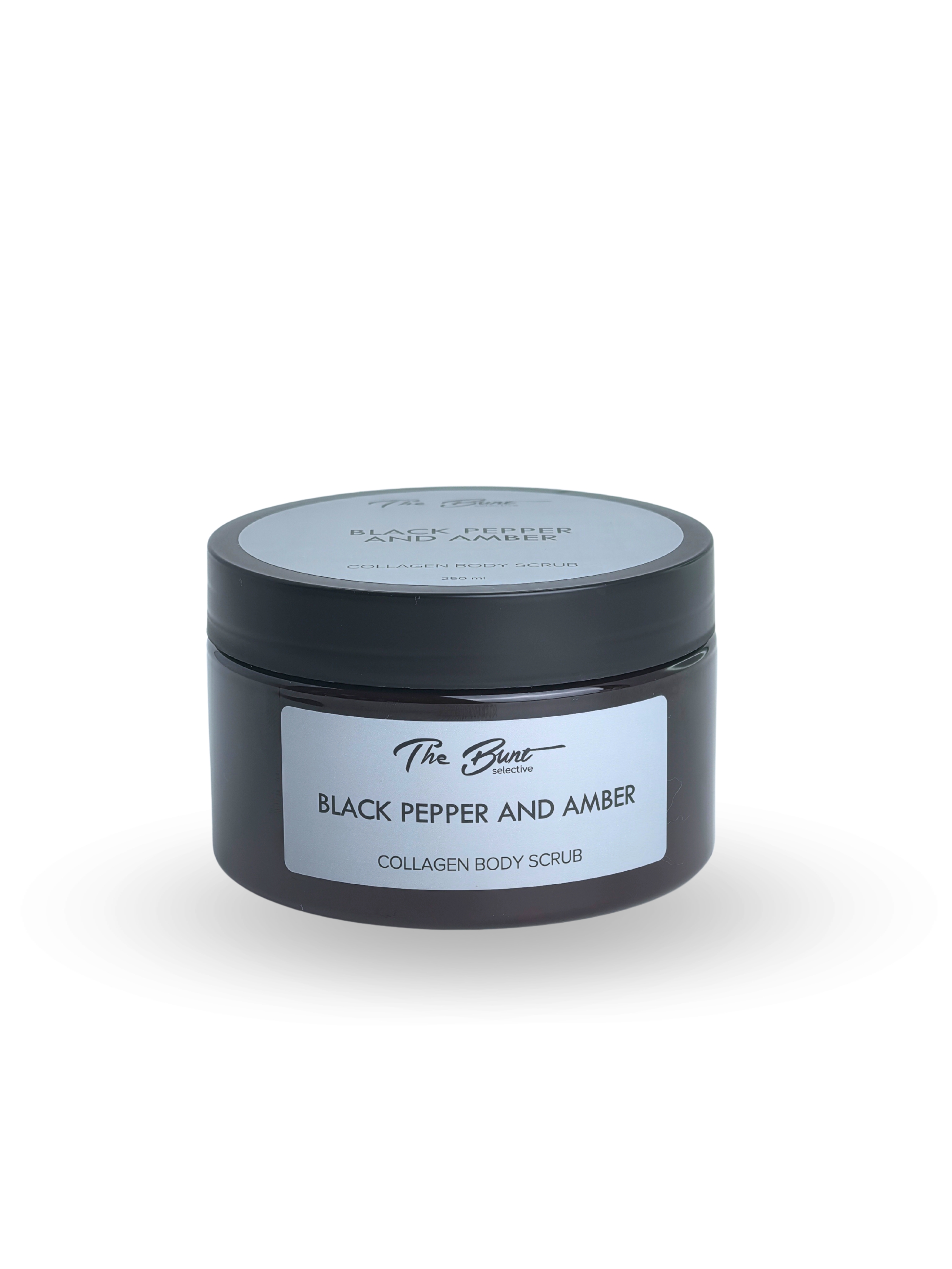 THE BUNT selective Black Pepper Коллагеновый скраб для тела, 250 мл