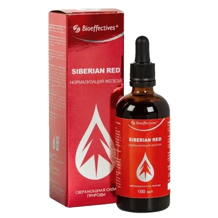 Bioeffectives. БАД Siberian Red, жидкий концентрат, 100мл