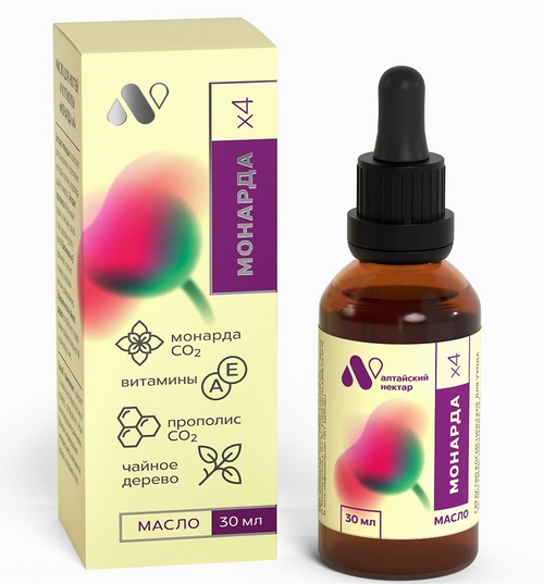 

Масло Алтайский нектар Монарда Х4 д/ногтей/кутикулы, 30 мл