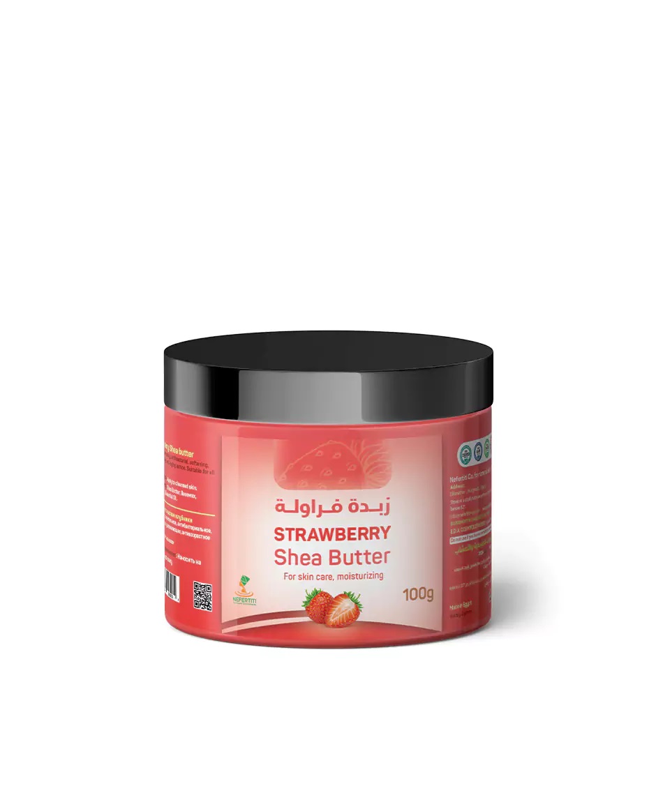 

Нефертити / Nefertiti For Natural Oils And Herbs Натуральное масло ши с маслом клубники, 100 мл