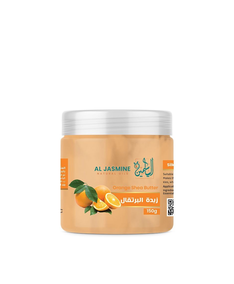 Аль Жасмин / Al Jasmine natural oils Натуральное масло ши с маслом апельсина, 150 мл
