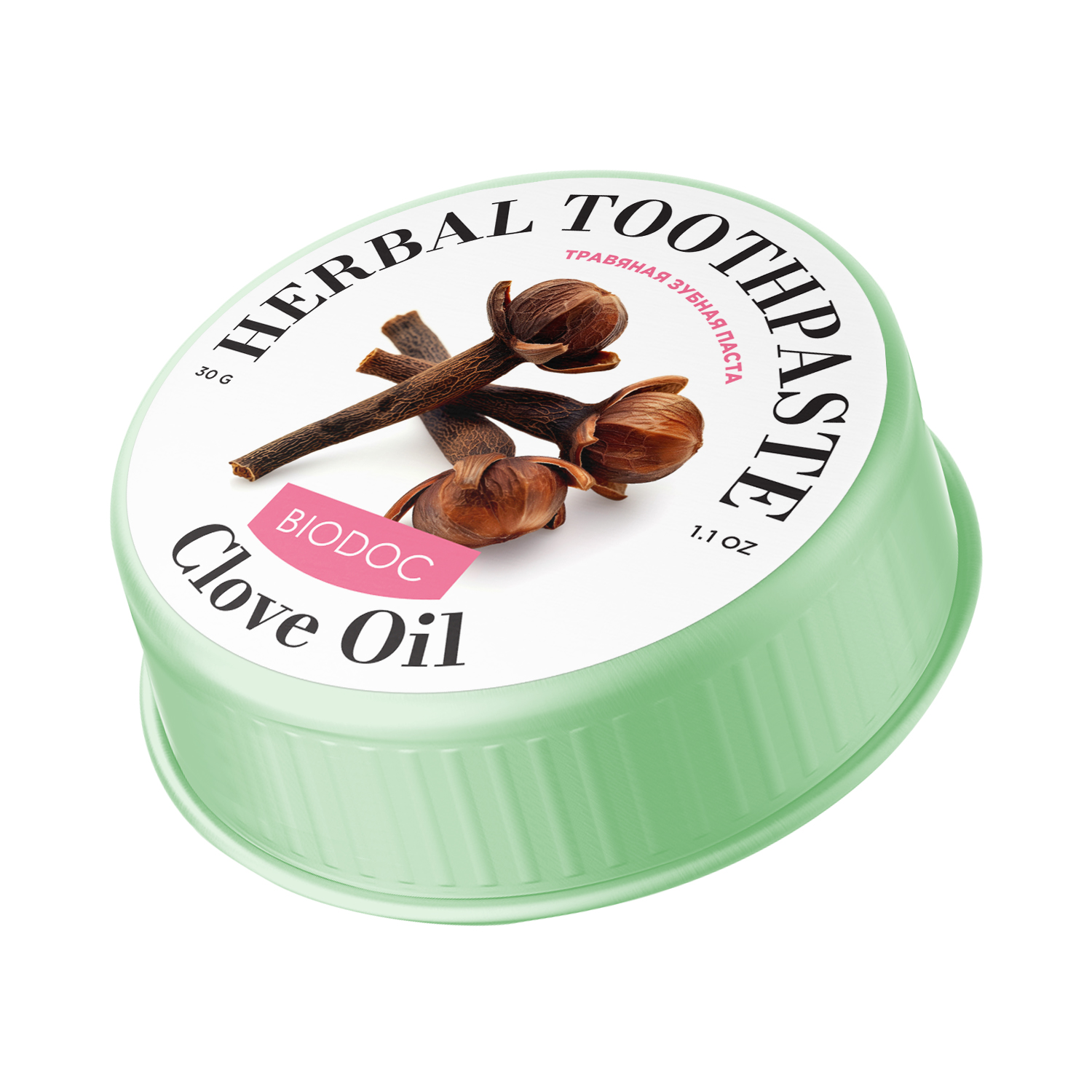 

THAI Herbal Toothpaste Clova Oil BIODOC травяная зубная паста Масло Гвоздики, 30 г
