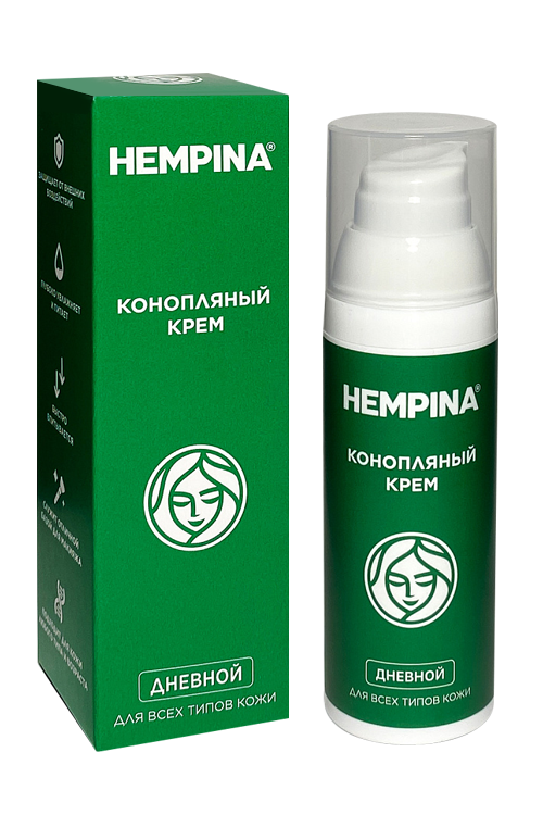 

Крем Hempina конопляный д/лица дневной, 50 мл