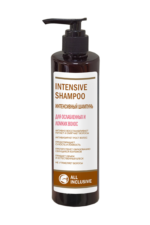 INTENSIVE SHAMPOO - интенсивный шампунь для ослабл.и ломких волос 250 мл ALL INCLUSIVE