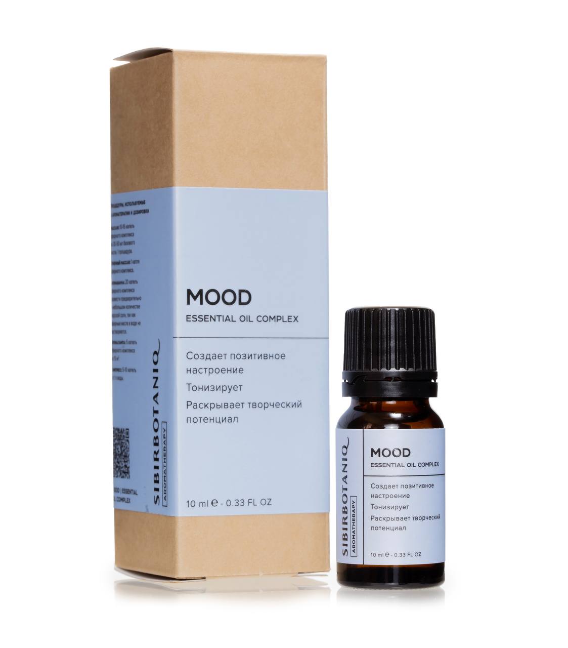 Комплекс эфирных масел для настроения MOOD, SIBIRBOTANIQ AROMATHERAPY, 10мл