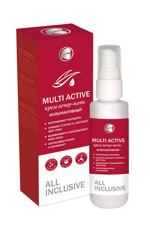 MULTI ACTIVE мультиактивный крем вечер ночь, 70 мл ALL INCLUSIVE