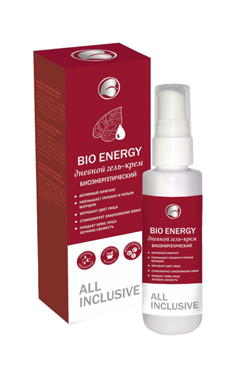 BIO ENERGY биоэнергетический дневной гель-крем, 70 мл ALL INCLUSIVE