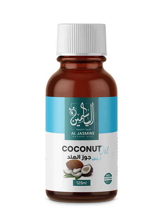 Кокосовое масло холодного отжима 125 мл Аль Жасмин / Al Jasmine natural oils
