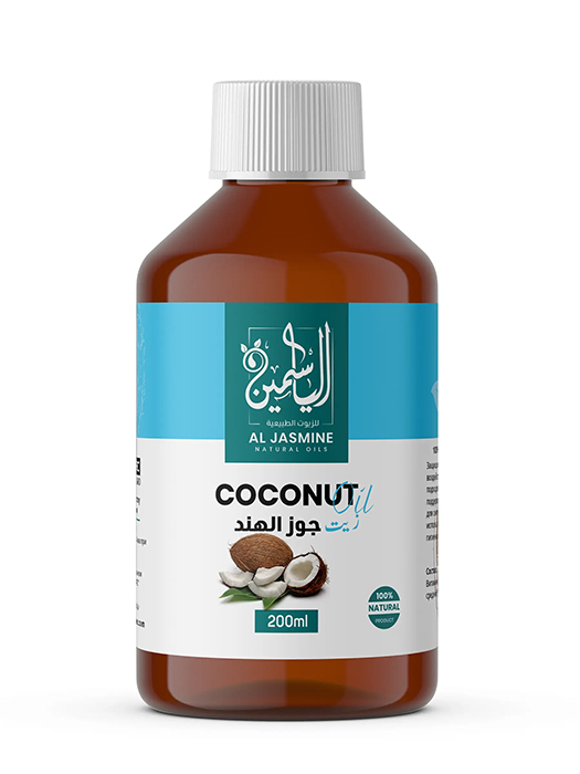 Аль Жасмин / Al Jasmine natural oils Кокосовое масло холодного отжима 200 мл