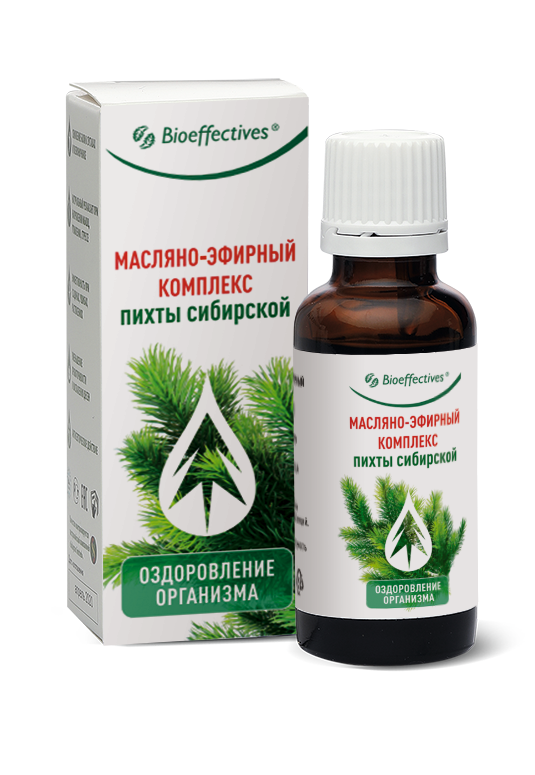 Bioeffectives. Комплекс масляно-эфирный пихты сибирской, 30мл