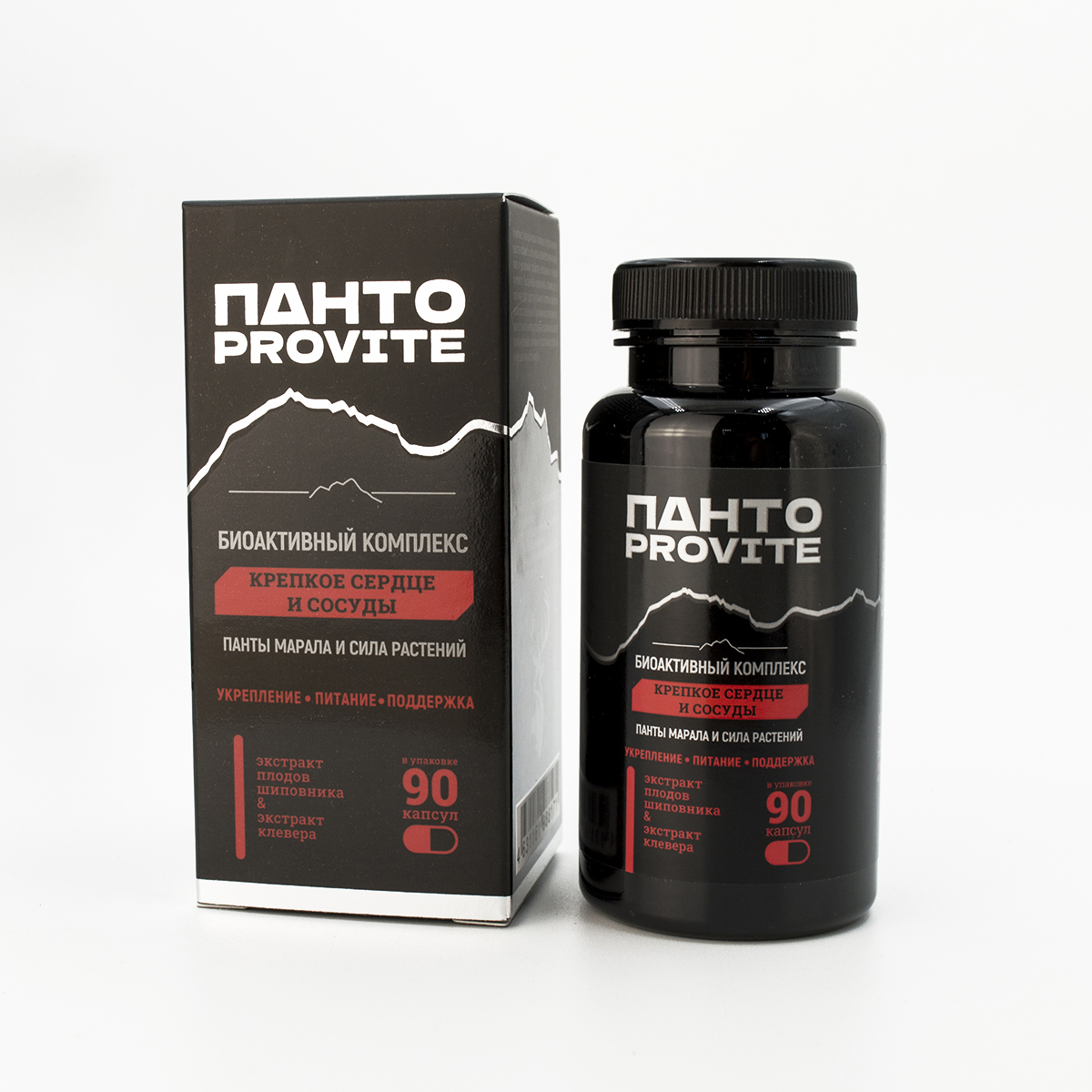 ПАНТО PROVITE капсулы Крепкие сердце и сосуды Эльзам 90 капсул