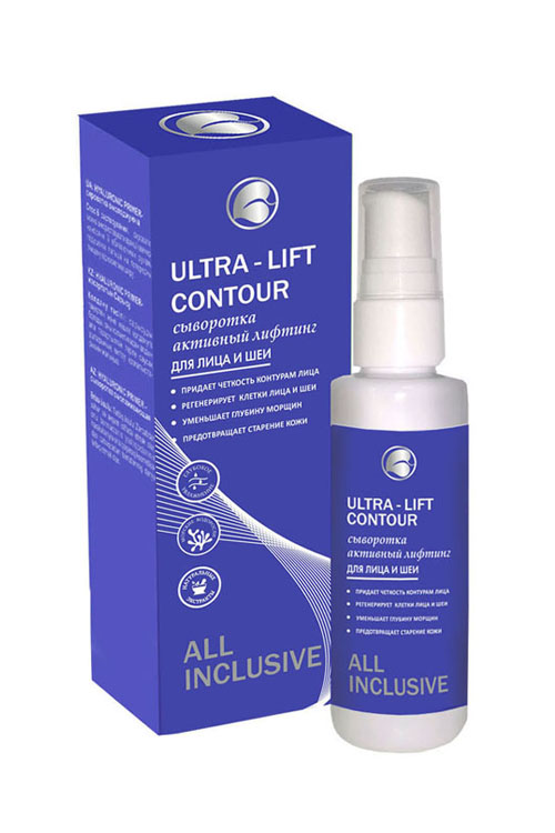 ULTRA - LIFT CONTOUR - сыворотка активный лифтинг для лица и шеи, 70 мл All inclusive