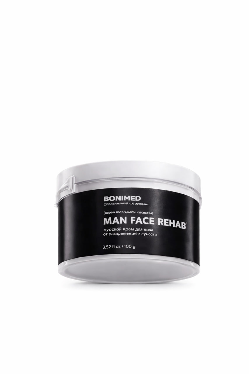 BONIMED Крем мужской для лица от раздражения и сухости, 100 г