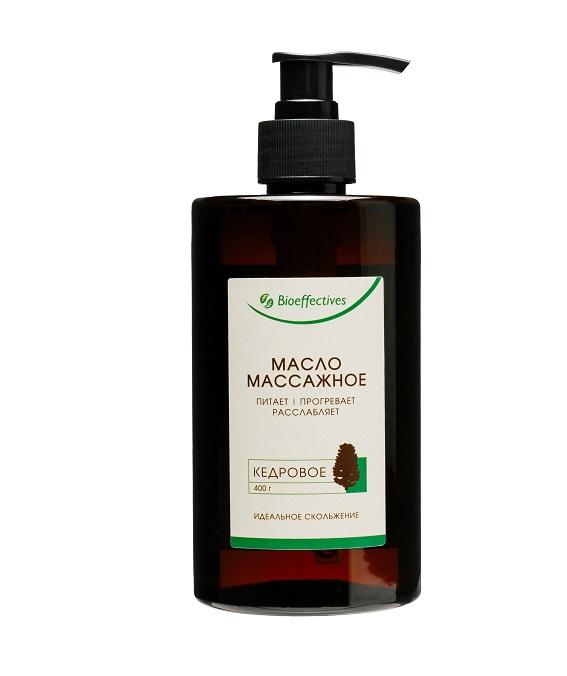 Bioeffectives. Масло косметическое массажное Кедровое, 400г