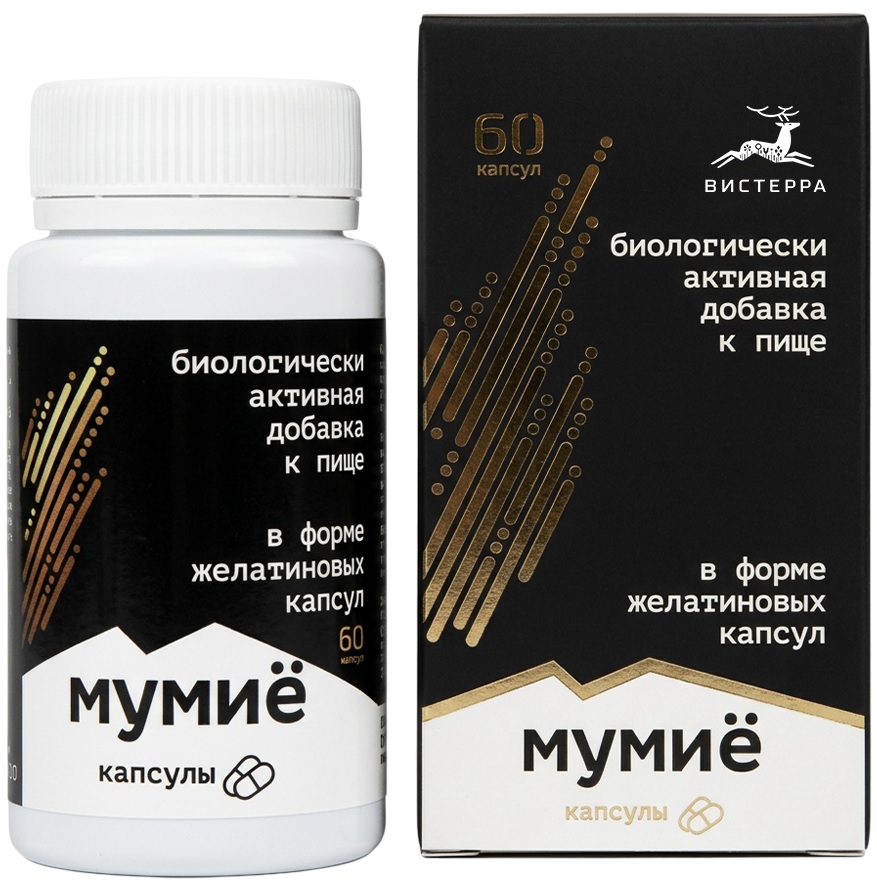 Вистерра Мумиё 60 капсул