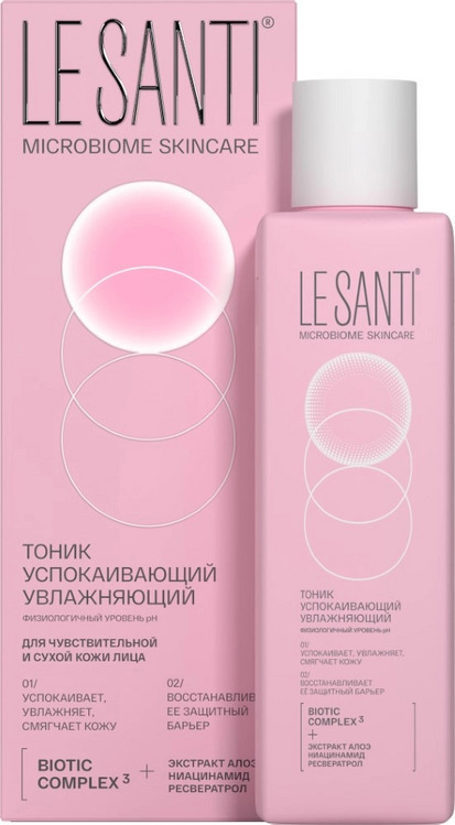 Тоник Le Santi успокаив/увлаж д/лица, 200 мл