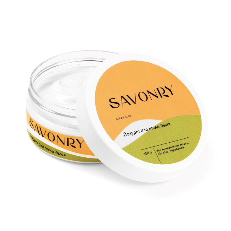 Крем-йогурт для тела ДЫНЯ, 150г, TM Savonry