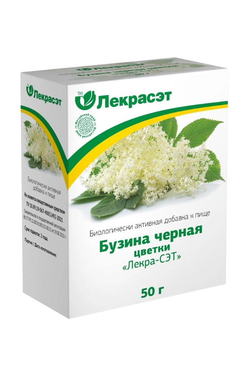 

Напитки чайные Дары природы Бузина черная, 50 г, цветки