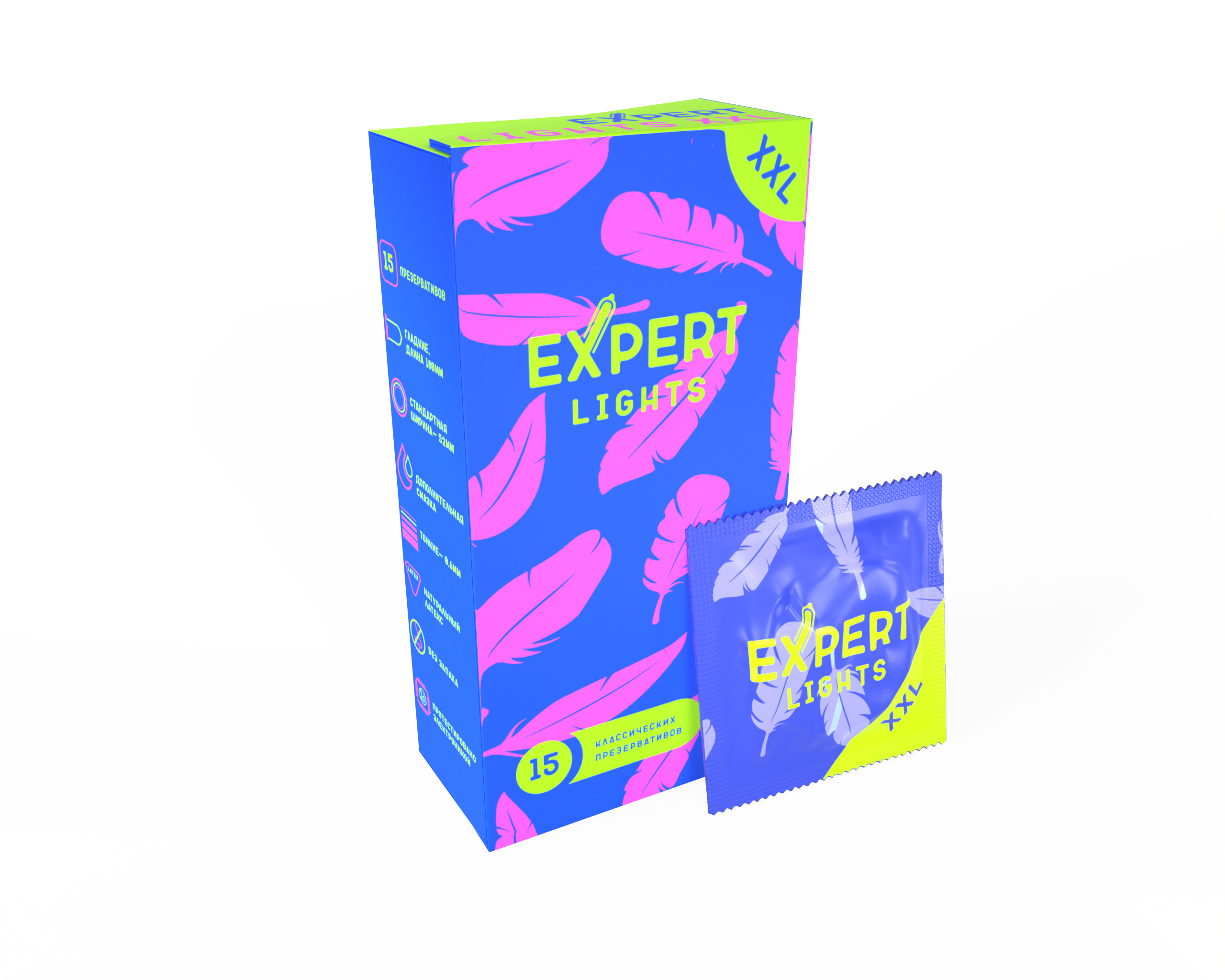 Презервативы Expert Ультратонкие увеличенного размера 15 шт.