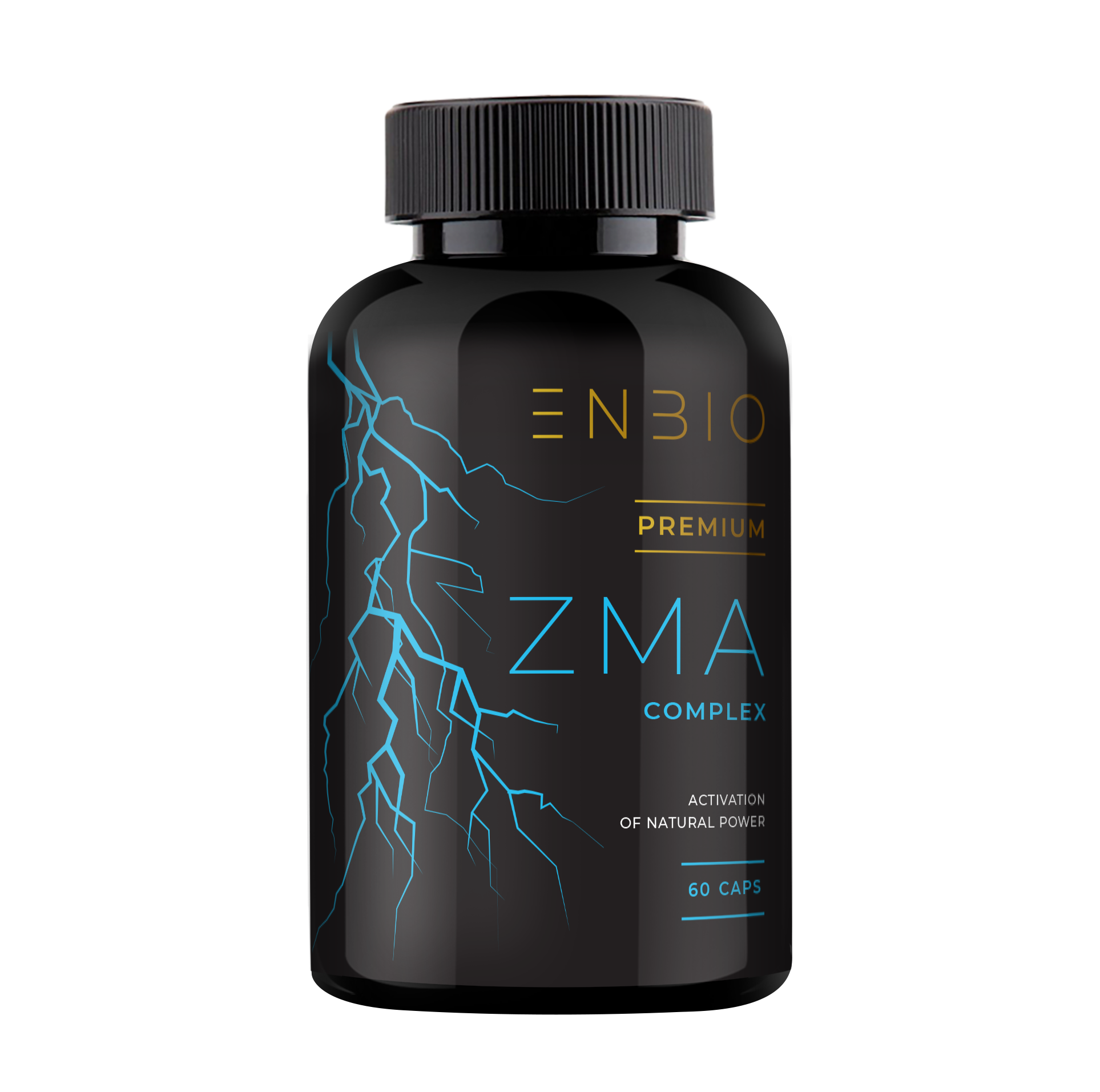 ZMA цинк, магний, аспарагиновая кислота, тестостерон для мужчин, бустер тестостерона, ENBIO, 60 шт