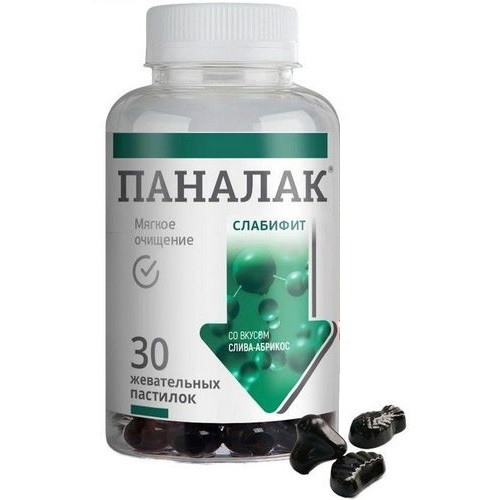Пастилки жевательные Слабифит Паналак, 30 шт